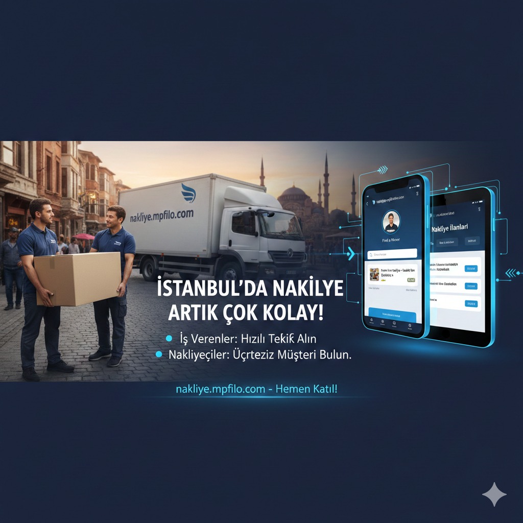 İstanbulda Nakliyeci mi Arıyorsunuz Ücretsiz İlan Verin