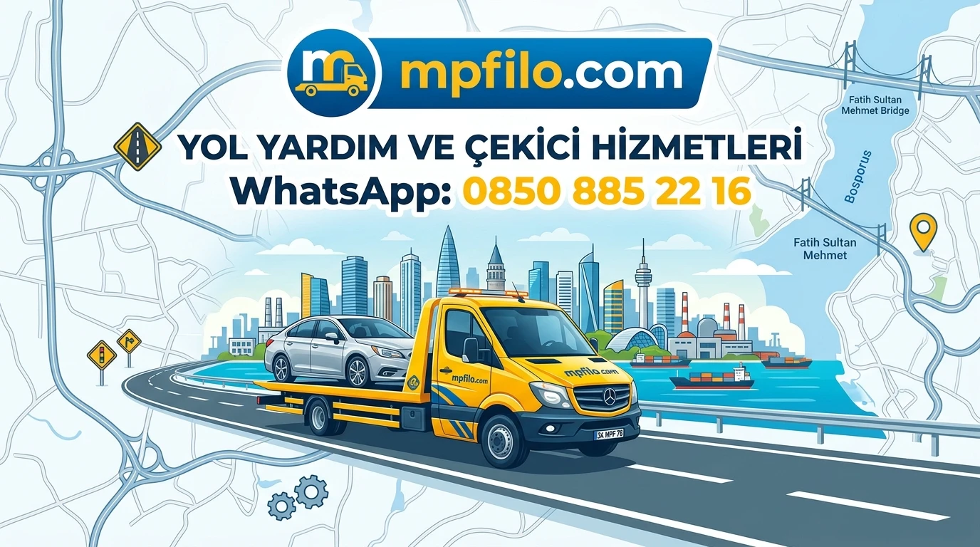 İkitelli Başakşehir Oto Çekici Kurtarıcı Hizmeti 7/24 En Uygun Fiyatlar - MP Filo